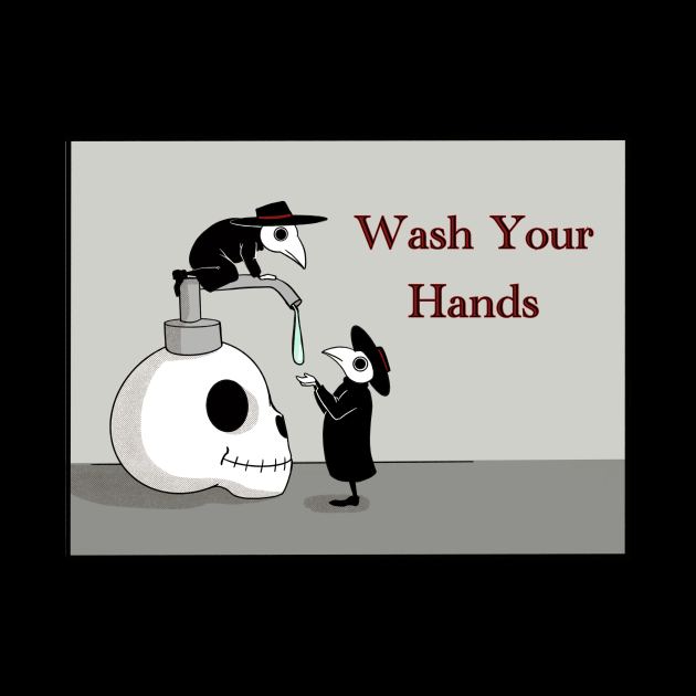 Wash your hands! by Holly_Pierson_Art