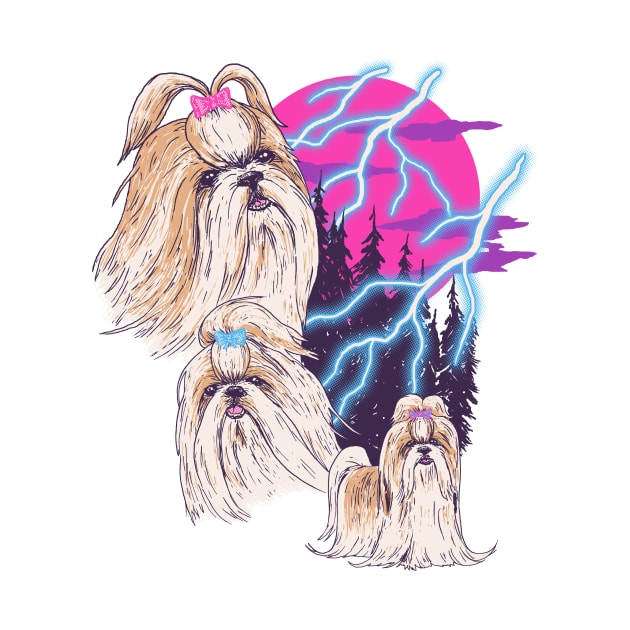 Lightning Shih Tzu by Hillary White Rabbit