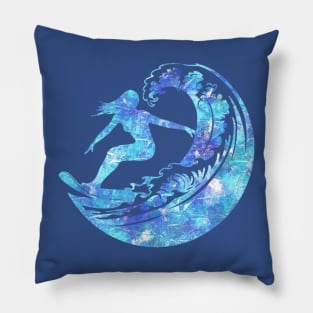 Surfer Girl Pillow