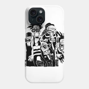 The Club of Monster Illustration Phone Case