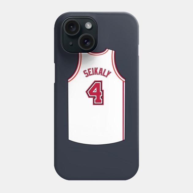 Rony Seikaly Miami Jersey Qiangy Phone Case by qiangdade