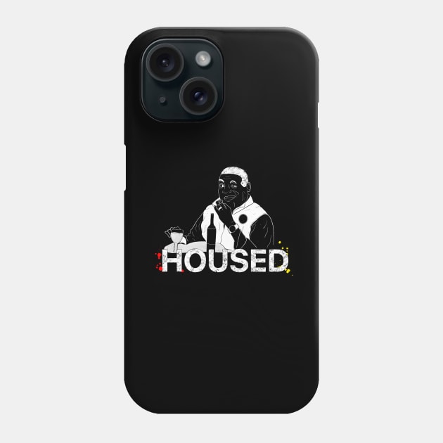 HOUSED Dylan’s Burger Phone Case by Domingo Illustrates