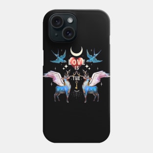 Love is the key Phone Case