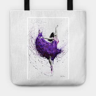 Purple Rain Ballet Tote