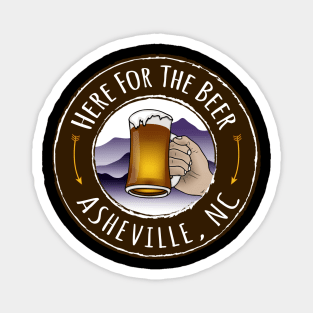 Asheville Beer - Colored 06 Magnet