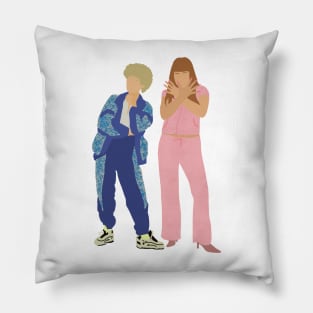 Kath and Kim tracksuits Pillow