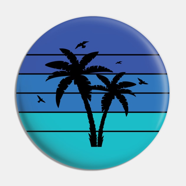 Tropical Palm Trees Pin by crudo