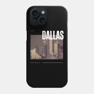 Dallas cityscape Phone Case