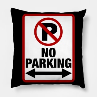 No Parking Pillow