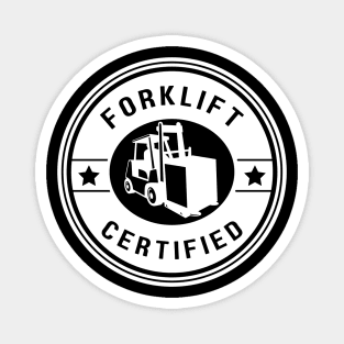 Forklift Certified Meme Magnet