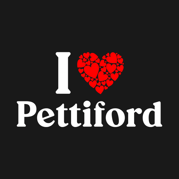 Pettiford Heart - I Love Pettiford by Red Dirt