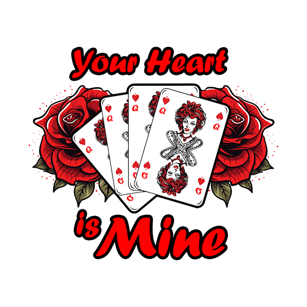 Your Heart is Mine - Playing Card by ToonSpace