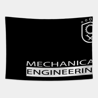 Mechanical engineering mechanics engineer logo Tapestry