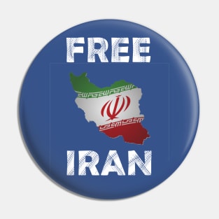 Free iran  Support Freedom For The Iranian Pepole T-Shirt Pin