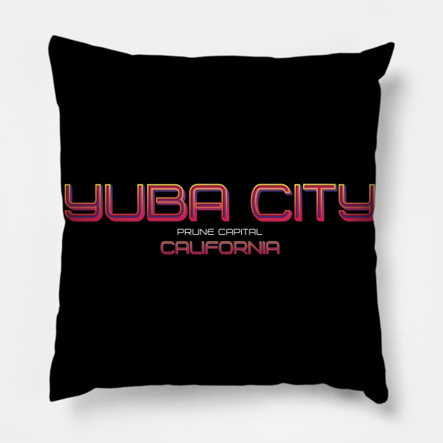 Yuba City Pillow by wiswisna