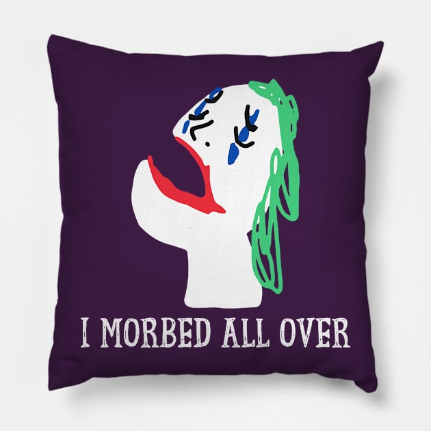 Morbin Clown Pillow by Pherf