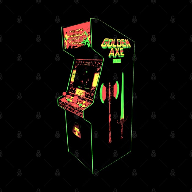 Golden Axe Retro Arcade Game 2.0 by C3D3sign