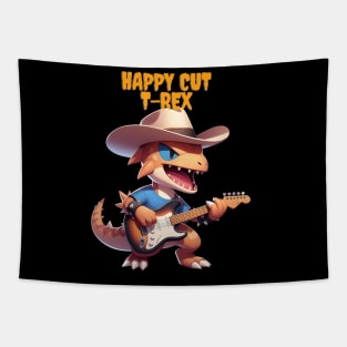 Happy Cut T-Rex Tapestry