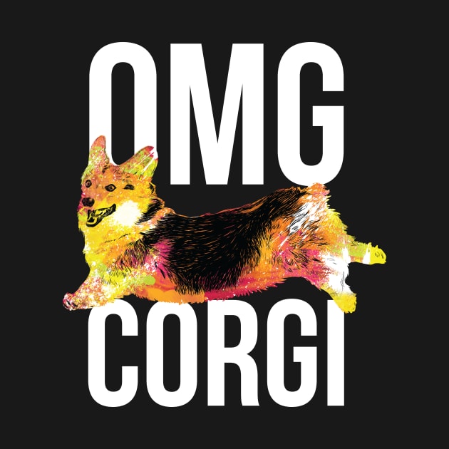 OMG Corgi by polliadesign