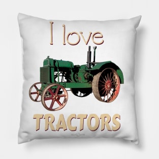 I Love Tractors Hart Parr Pillow