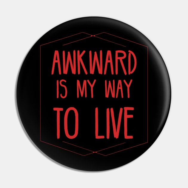 Awkward Pin by VISUALIZED INSPIRATION