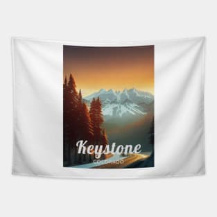 Keystone Colorado United States ski Tapestry