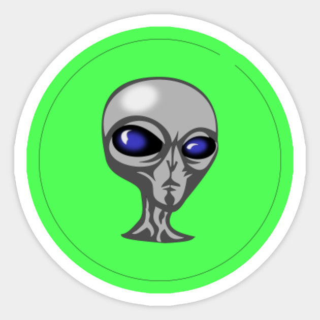 Ufo Day Ugly Alien Ufo Day Ugly Alien Sticker Teepublic