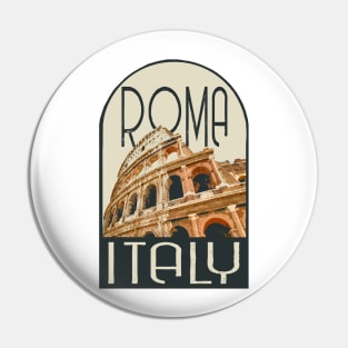 Roma Italy Decal Pin