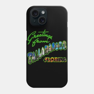 Tallahassee A Design that Captures, The Essence Of The Capital City Of Florida With a Rich History Phone Case