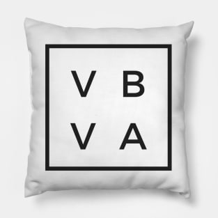 VBVA Virginia Beach Virginia Design by CoVA Tennis Pillow