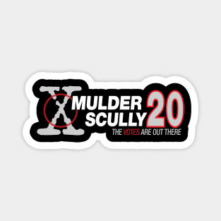 Mulder / Scully 2020 Magnet