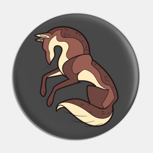 Red Wolf Pin