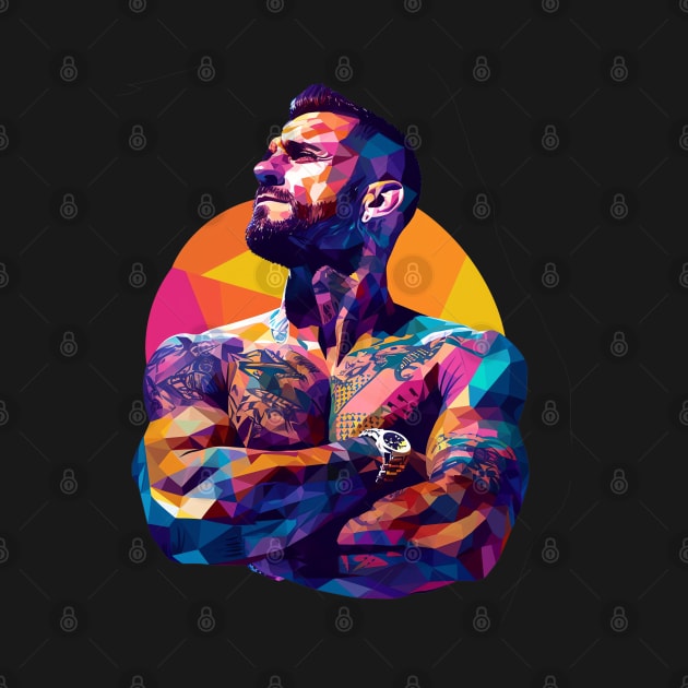 CM PUNK Lowpolly series 3 WWE by Suga Collection