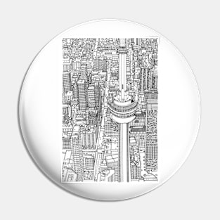 Canada Tower Pin