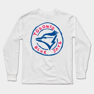 Shirts, Toronto Blue Jays Vintage Long Sleeve Tee Small