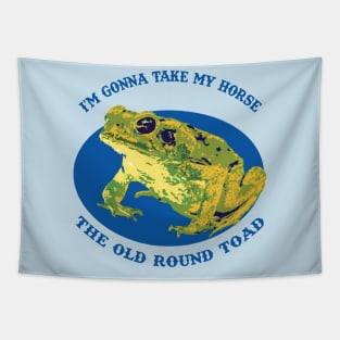 Old Round Toad Tapestry