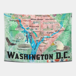 Washington DC Tapestry