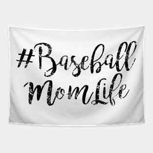 #Baseball Mom Life Gift for Mom Tapestry