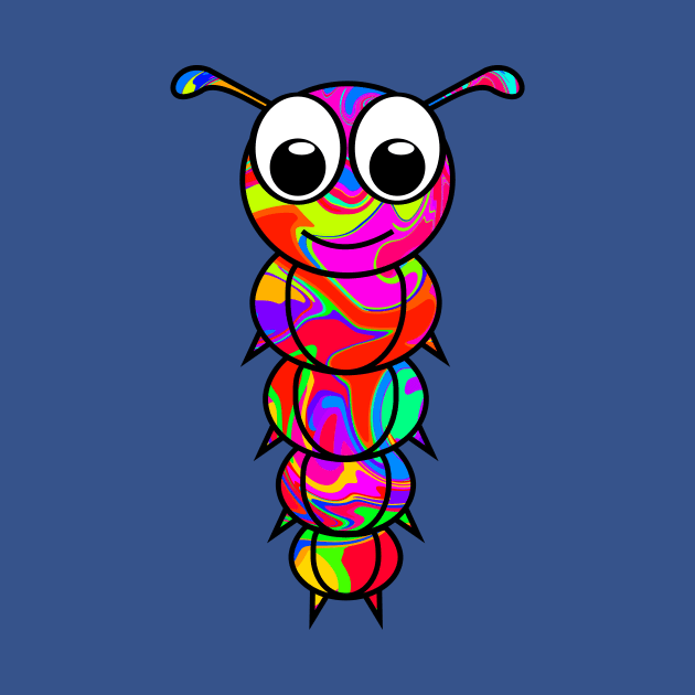 Colorful Caterpillar by Shrenk