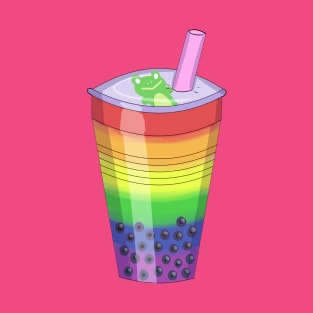 Rainbow Bubble Tea T-Shirt