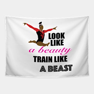 Train Like a Beast Tapestry
