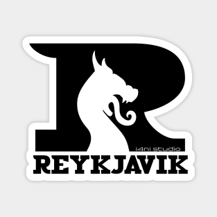 Viking Dragon of Reykjavik, Iceland Magnet