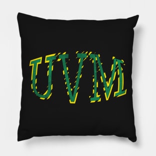 UVM Vintage Letters Pillow