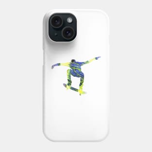 Skateboarding Abstract Phone Case