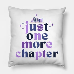 Just One More Chapters (CMB Colors) Pillow