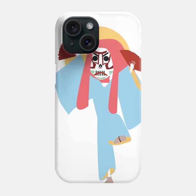 Kabuki Joker Phone Case by Edofest