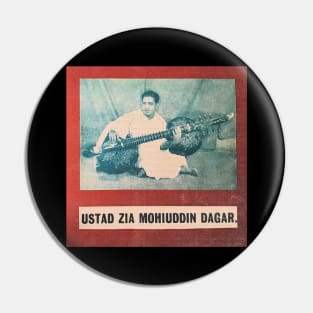 Ustad Zia Mohiuddin Dagar Pin