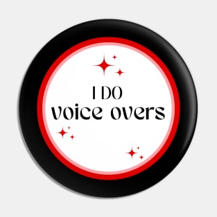 i do voice overs Pin