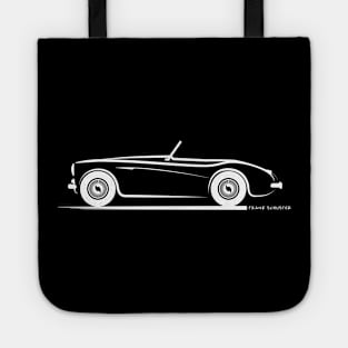 Austin Healey 100 1955 White Tote