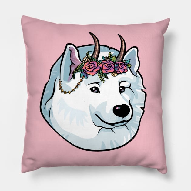 Adorned by Nature Pillow by steampunk-waltz